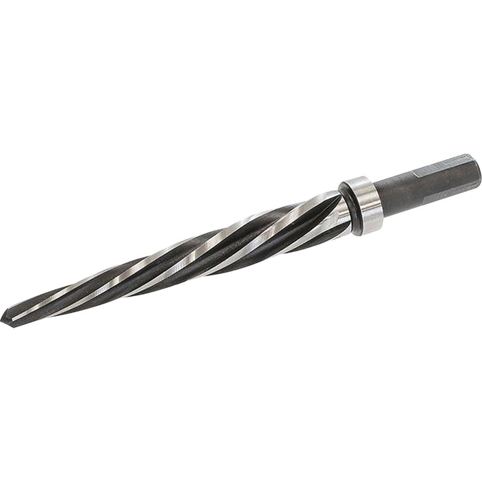 Reamer, 3/4" Reamer, Spiral Flute, High Speed Steel, 3-Flat Shank