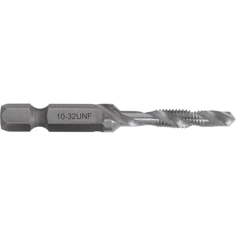 Drill/Tap Bit, #10, High Speed Steel