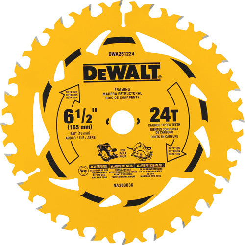 Carbide-Tipped Framing Circular Saw Blade