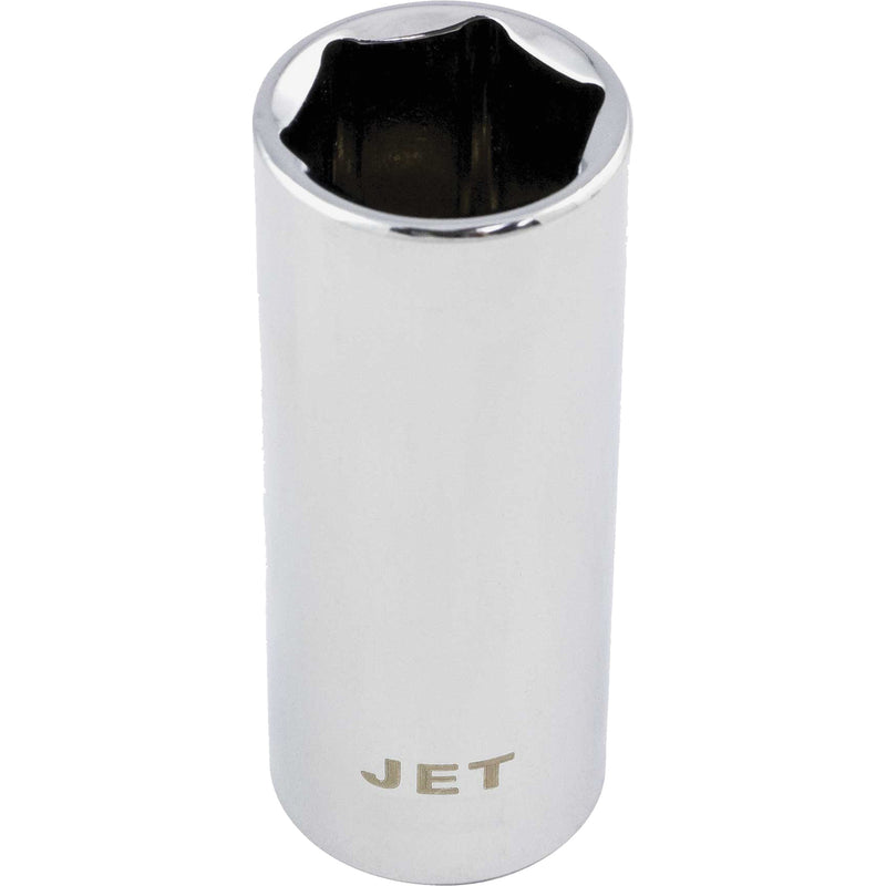Chrome Socket, 9/16", 3/8" Drive, 6 Points, Deep