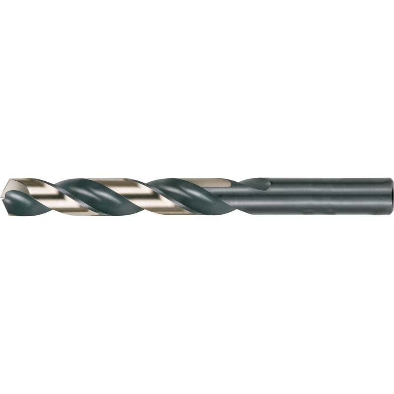 CLE-LINE Split Point Jobber Drill Bits, High Speed Steel, 3/8", 5" L, 3-5/8" Flute, 135° Point Angle