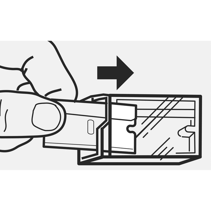 Glass Scraper Blade, High-Carbon Steel Blade