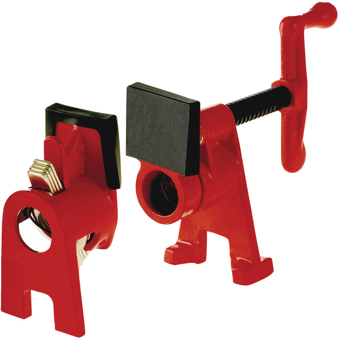 Pipe Clamps, H Style, 1/2" Dia.