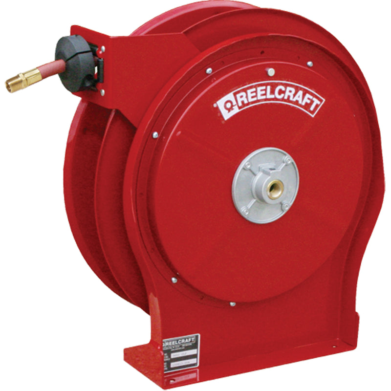 Hose Reels, Air/Water, 1/2" x 50', Single Hose, 300 psi