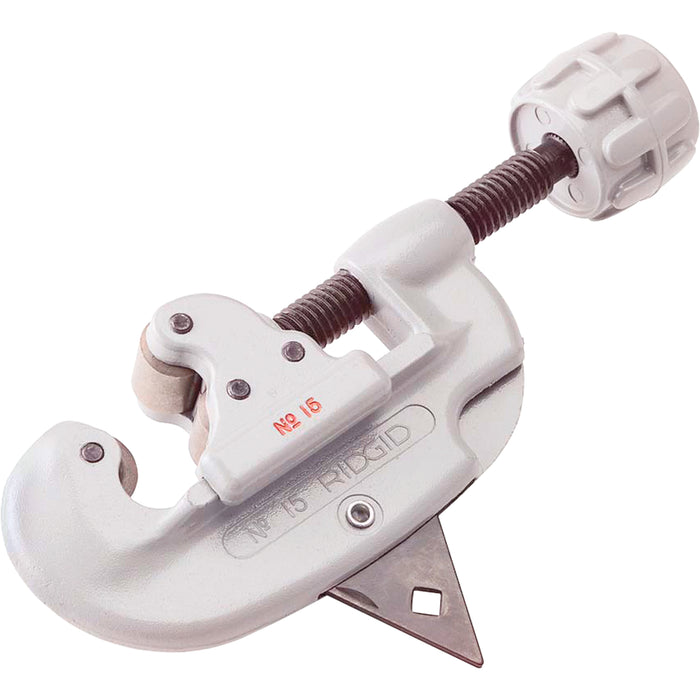 Screw Feed Tubing Cutter with Heavy-Duty Wheel