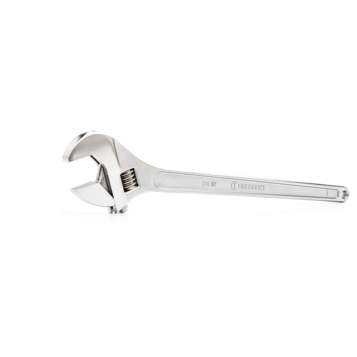 Adjustable Tapered Handle Wrench - Carded, 24" L, 2-7/16"/62 mm Max Width, Chrome/Polished