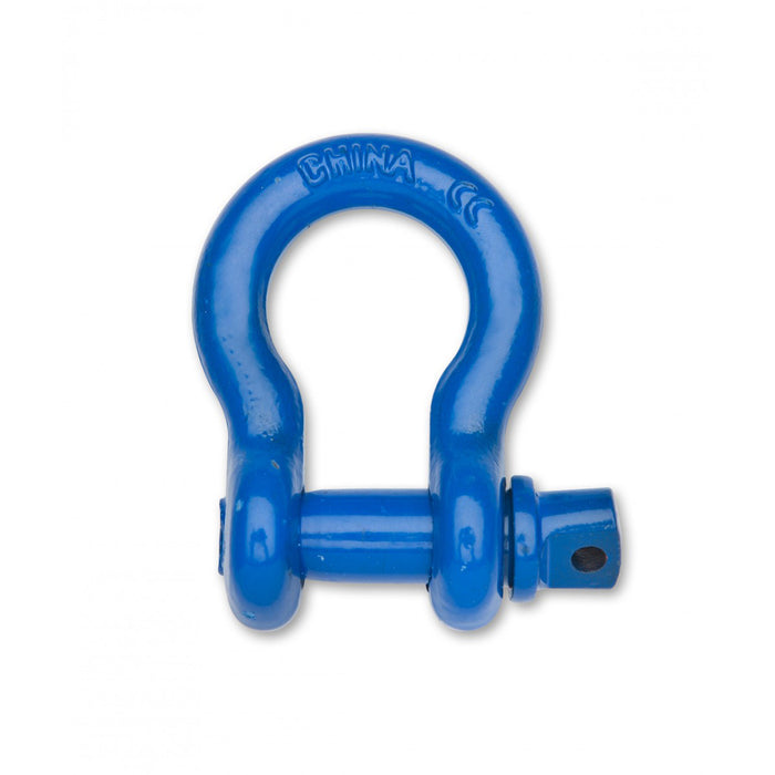 Farm Clevis Anchor Shackle, 3/8", Screw Pin, Coated