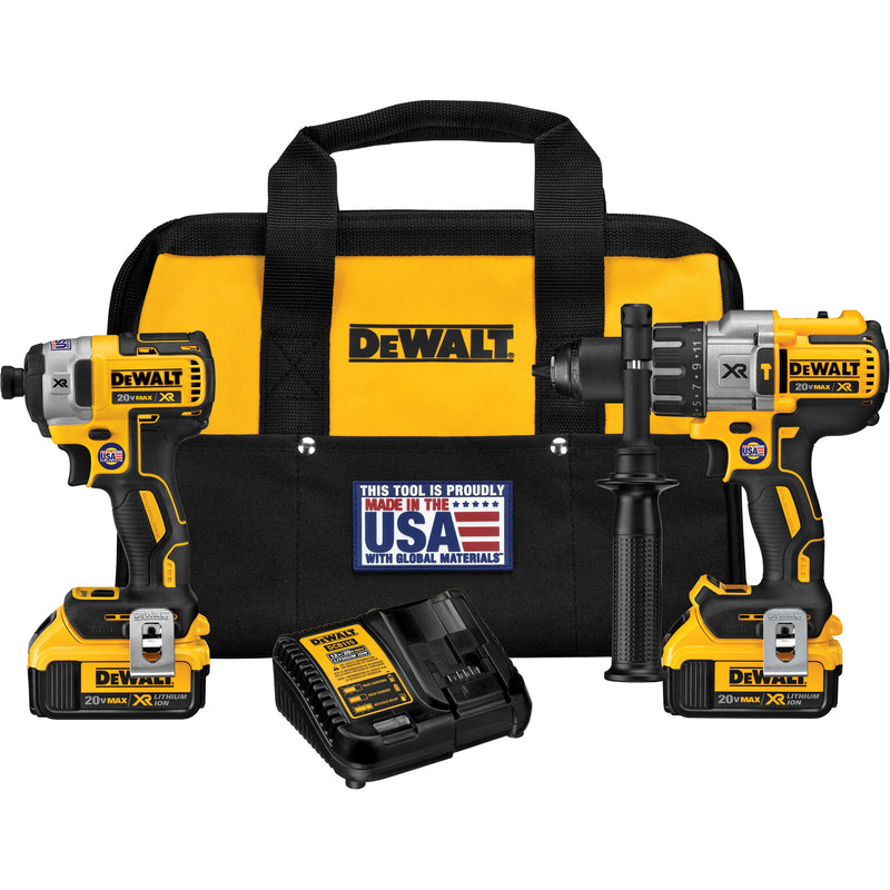Max XR® Brushless Premium Hammerdrill & Impact Driver Kit, Lithium-Ion, 20 V