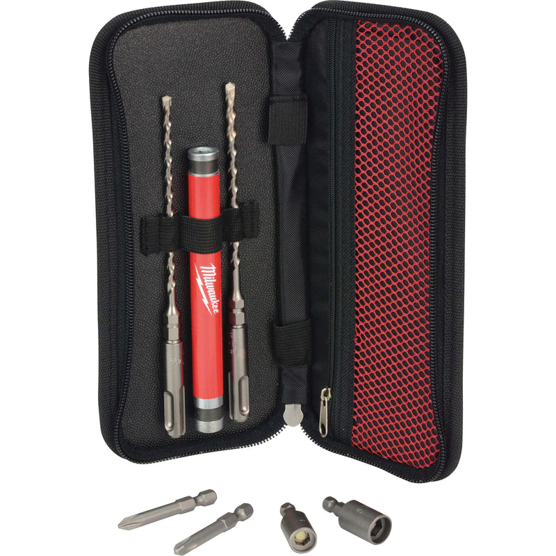 Installation Kit for Concrete Screw, 8 Pieces, Carbide