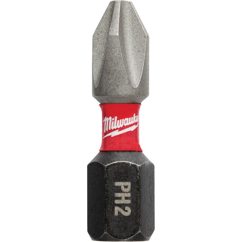 Shockwave™ Impact Insert Bit, Phillips, #2, 1/4" Drive