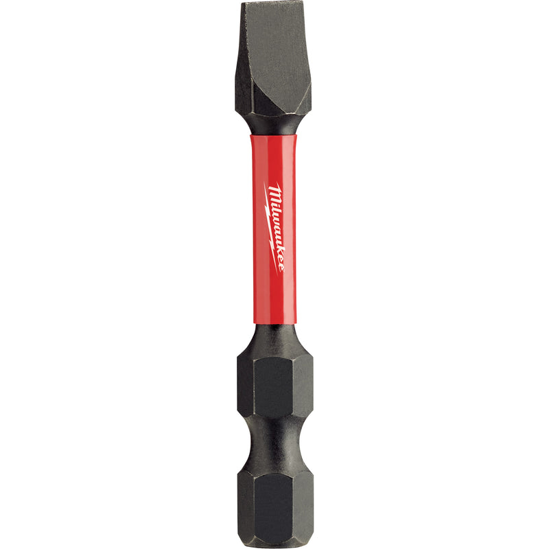 Shockwave™ Impact Insert Bit, Slot, 9/32"/#12 Tip, 1/4" Drive Size, 2" Length