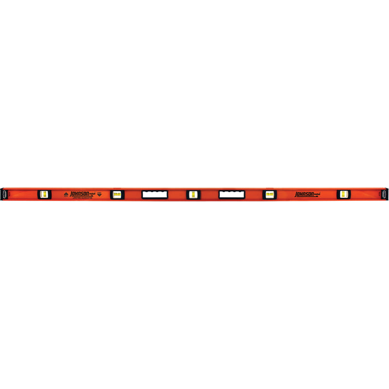 Heavy Duty Level, I-Beam, 72" L, Aluminum, 5, Non-Magnetic