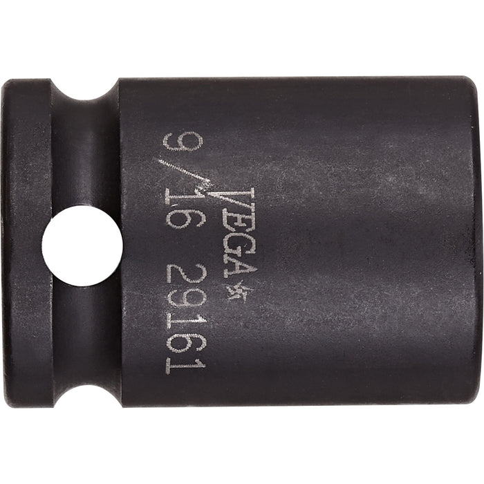 Socket, Impact, 3/4", 3/8" Drive, 6 Points