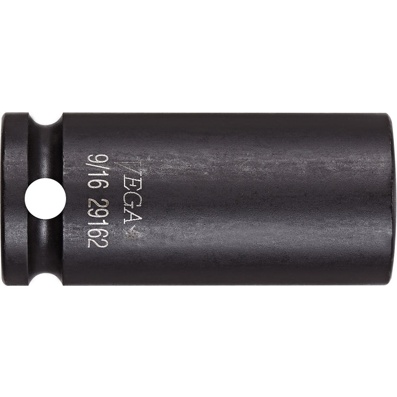 Socket, Impact, 3/4", 3/8" Drive, 6 Points, Deep