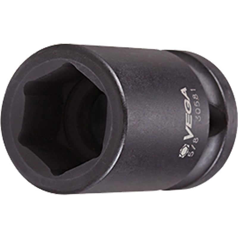 Socket, Impact, 5/16", 1/2" Drive, 6 Points