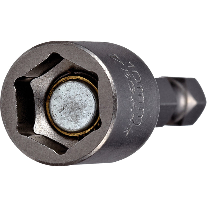 Nutsetter, 3/8" Tip, 1/4" Drive, 1-3/4" L, Magnetic