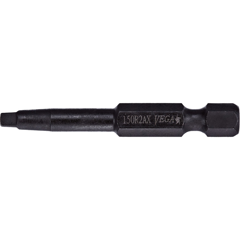 X-Hard Power Bit, Square, #3 Tip, 1/4" Drive Size, 2" Length
