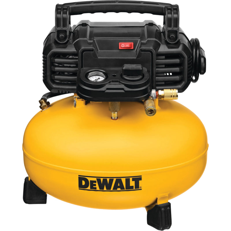 Heavy-Duty Pancake Compressor, Gas, 5 Gal. (6 US Gal), 165 PSI, 120/1 V