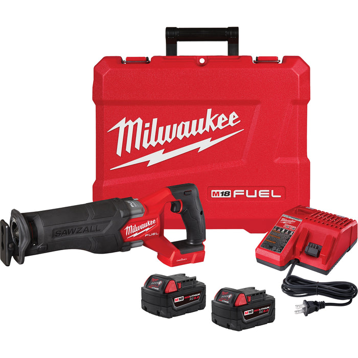 M18 Fuel™ Sawzall® Reciprocating Saw Kit, 18 V, Lithium-Ion Battery, 3000 SPM