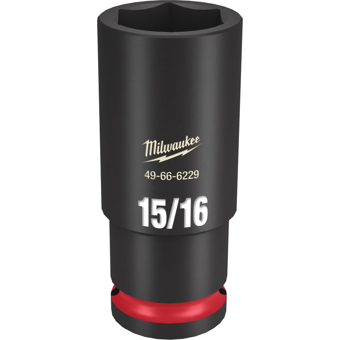 Shockwave™ Impact Duty™ Socket, Power, 15/16", 1/2" Drive, 6 Points, Deep