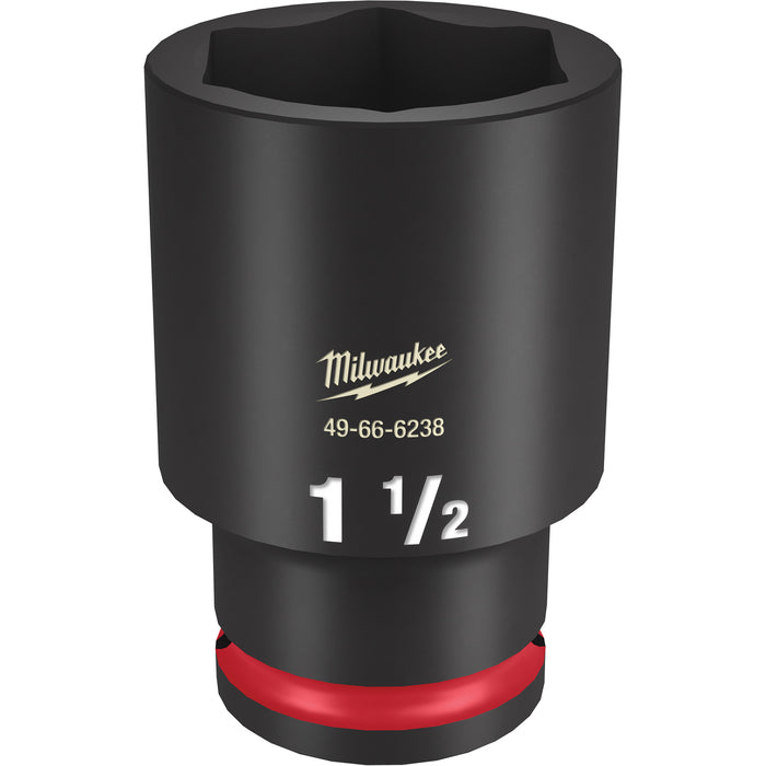 Shockwave™ Impact Duty™ Socket, Power, 1-1/2", 1/2" Drive, 6 Points, Deep