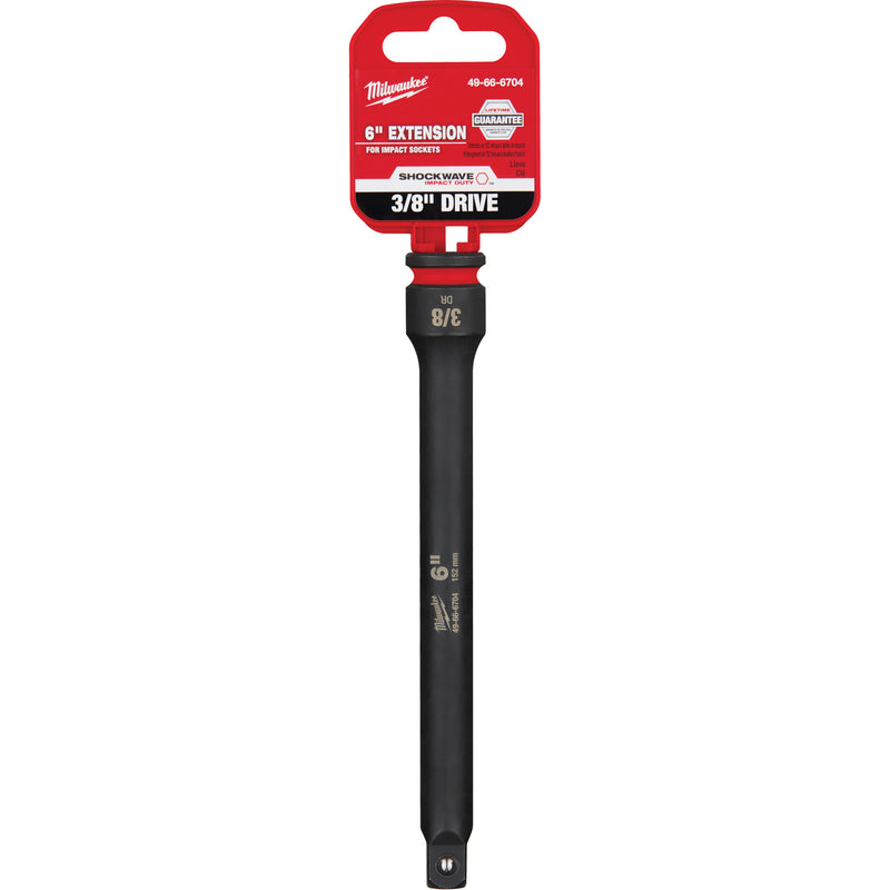 Shockwave™ Impact Duty™ Socket Extension, Impact, 3/8" Drive, 6" L