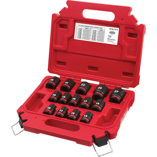 Shockwave™ Impact Duty™ Metric 6 Point Socket Set