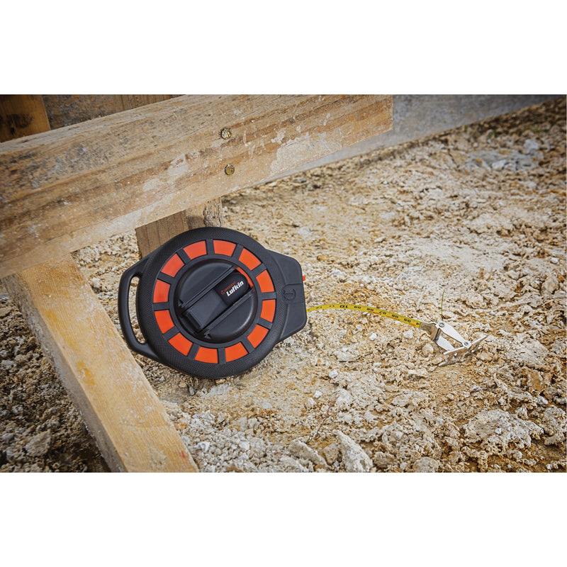 Mètre ruban long pour construction en acier