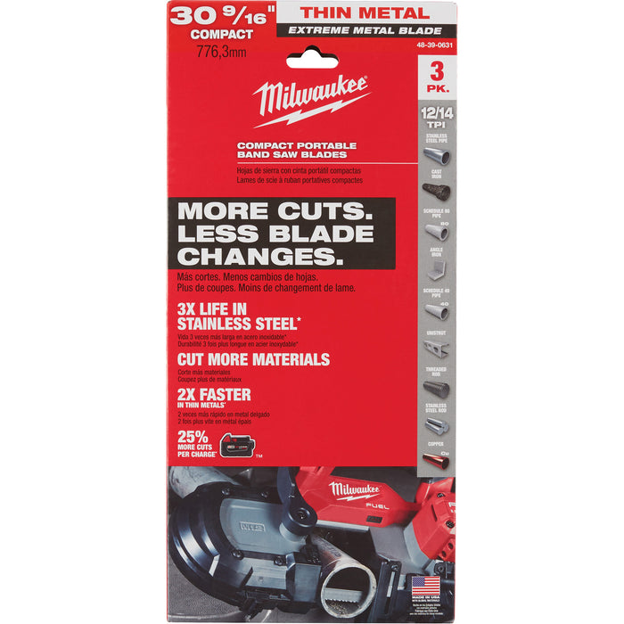 Lames de scie à ruban Extreme Metal