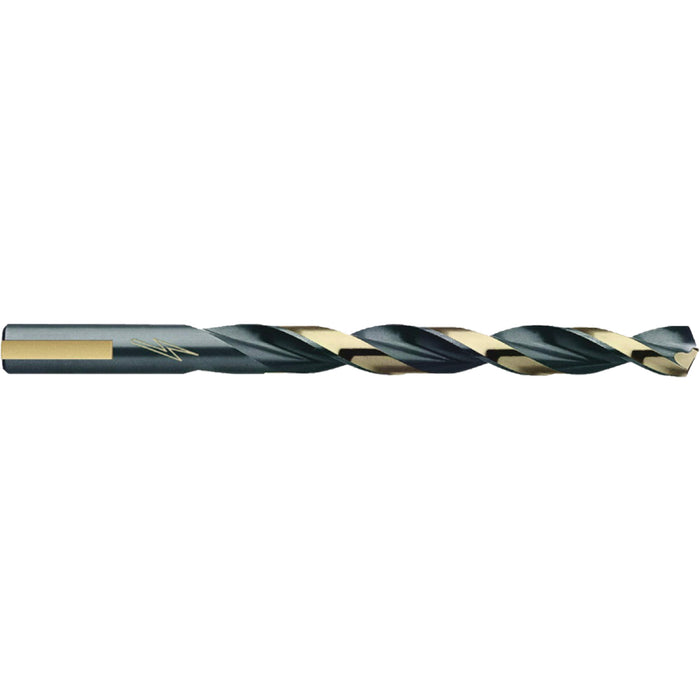 Triumph® ThunderBit® Heavy-Duty BP1HD+ Jobber Drill Bit, High Speed Steel, 3/8", 5" L, 3-5/8" Flute, 135° Point Angle