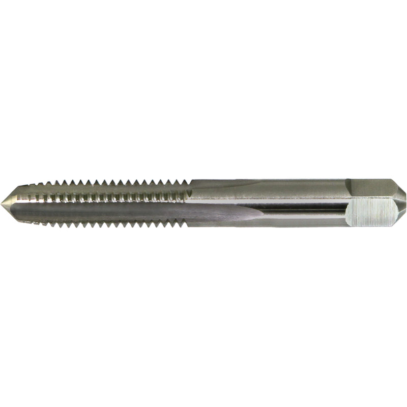 DRILLCO Straight Flute Hand Tap, High Speed Steel, 10-32 Thread