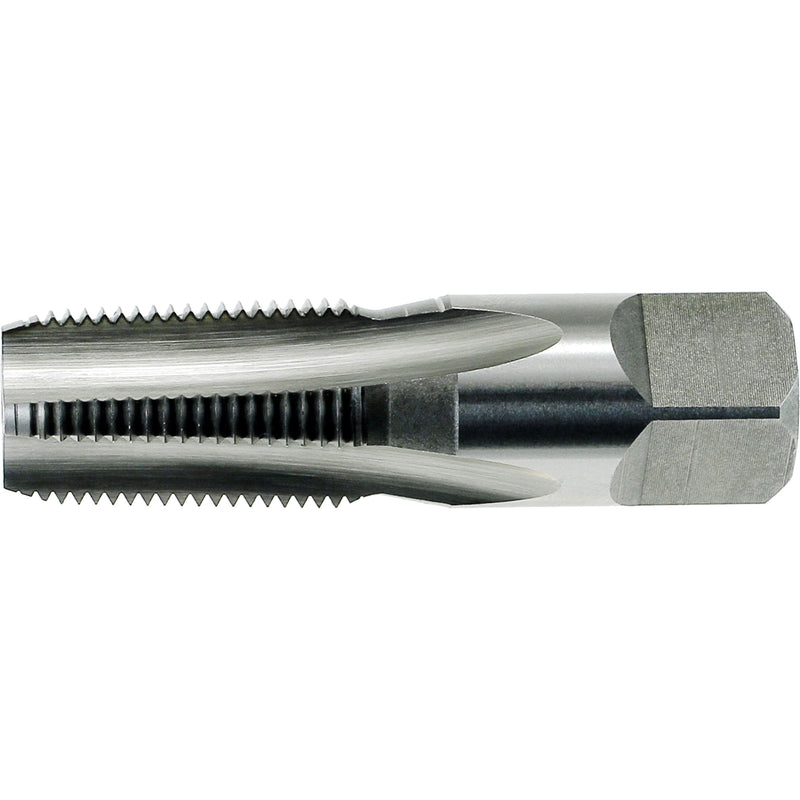 DRILLCO Pipe Tap, 1/16"-27, 4 Flutes, 2-1/8" L, High Speed Steel