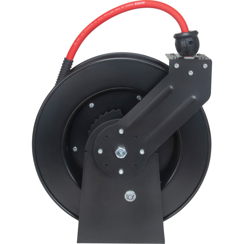 Hose Reel, Air/Water, 1/2" x 50', Single Hose, 300 psi