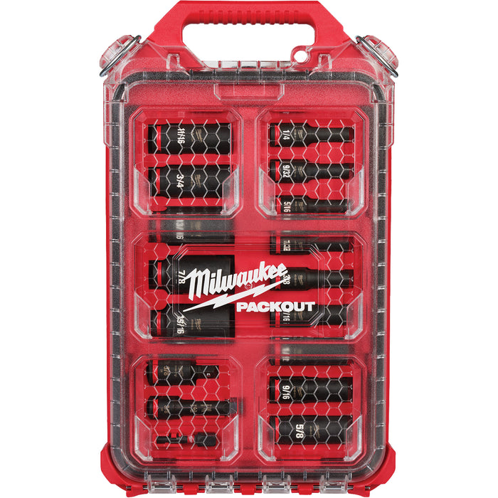 Shockwave Impact Duty™ Packout™ SAE Socket Set