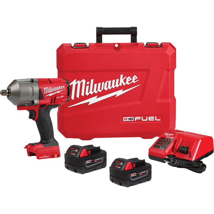 M18 Fuel™ with One-Key™ High Torque Impact Wrench Pin Detent Kit, 18 V, 1/2" Socket