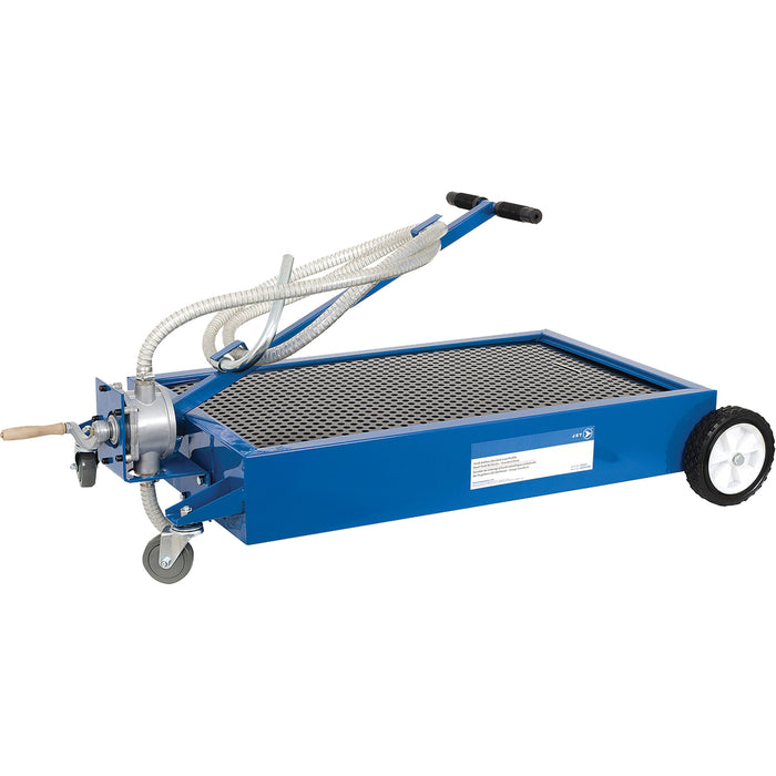 Vidange d'huile de réservoir en acier à profil bas