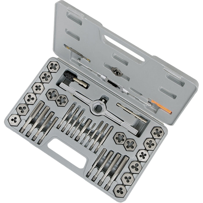 TD40A Premium SAE Alloy Tap & Die Set, 40 Pieces