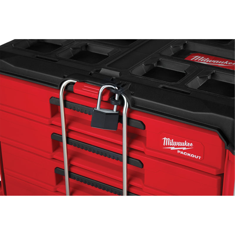 PackOut™ 4-Drawer Tool Box, 16-3/10" x 22-1/5" x 14-3/10", Red
