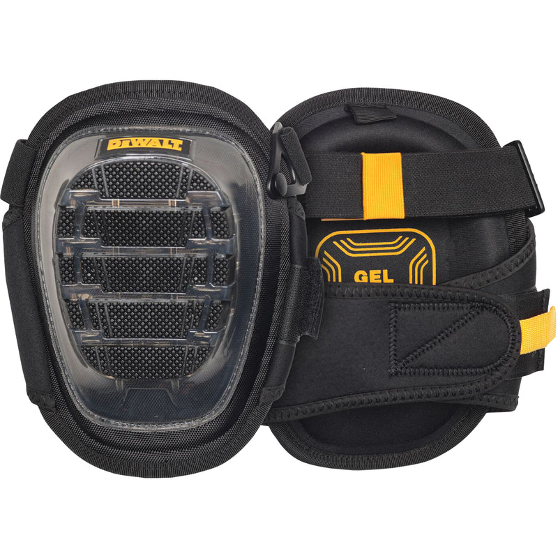 Stabilizing Knee Pads, Buckle Style, Plastic/Foam Caps, Gel Pads