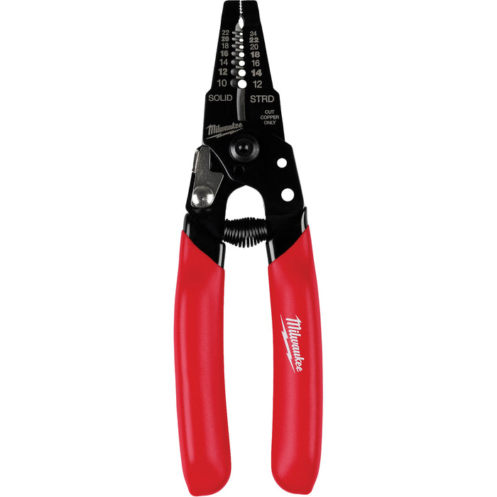 Compact Dipped Grip Wire Stripper & Cutter