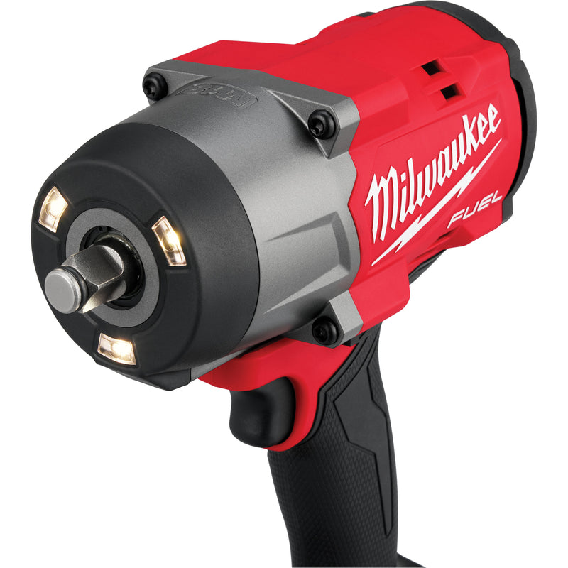 M18 Fuel™ High Torque Impact Wrench with Friction Ring Kit, 18 V, 1/2" Socket