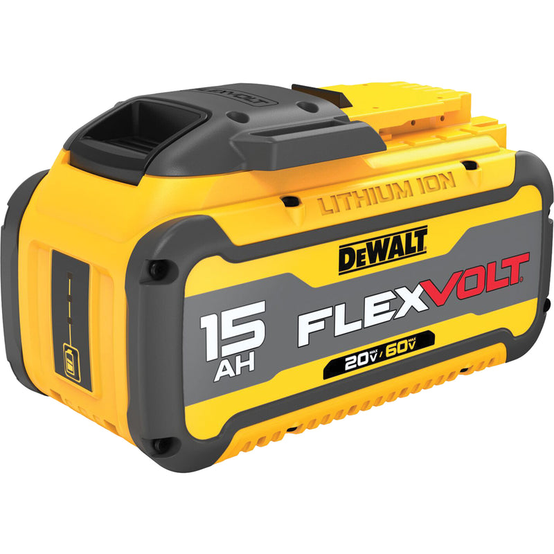 Flexvolt® Max* Battery, Lithium-Ion, 20 V/60 V, 15 Ah