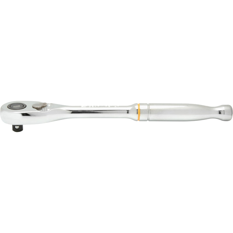 90-Tooth Quick Release Teardrop Ratchet, 3/8" Drive, Ergonomic Handle