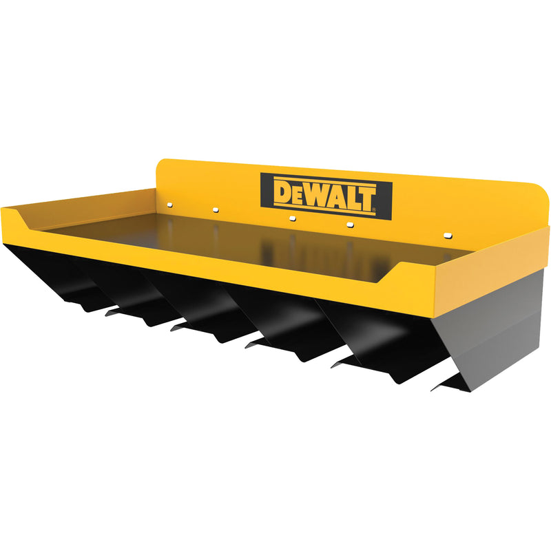 Power Tool Storage Shelf Combo, Steel, Black/Yellow