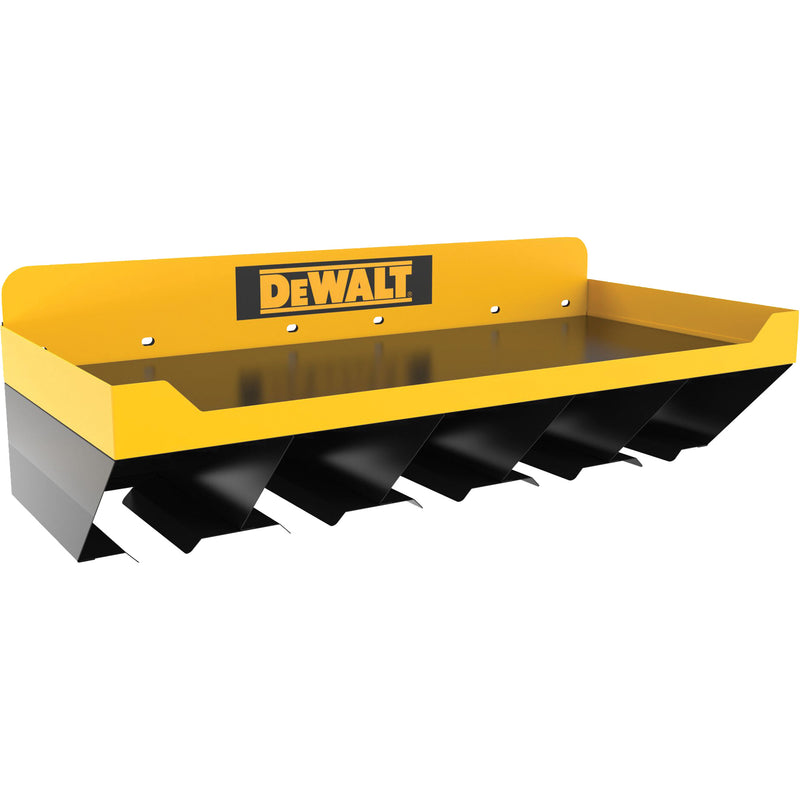 Power Tool Storage Shelf Combo, Steel, Black/Yellow