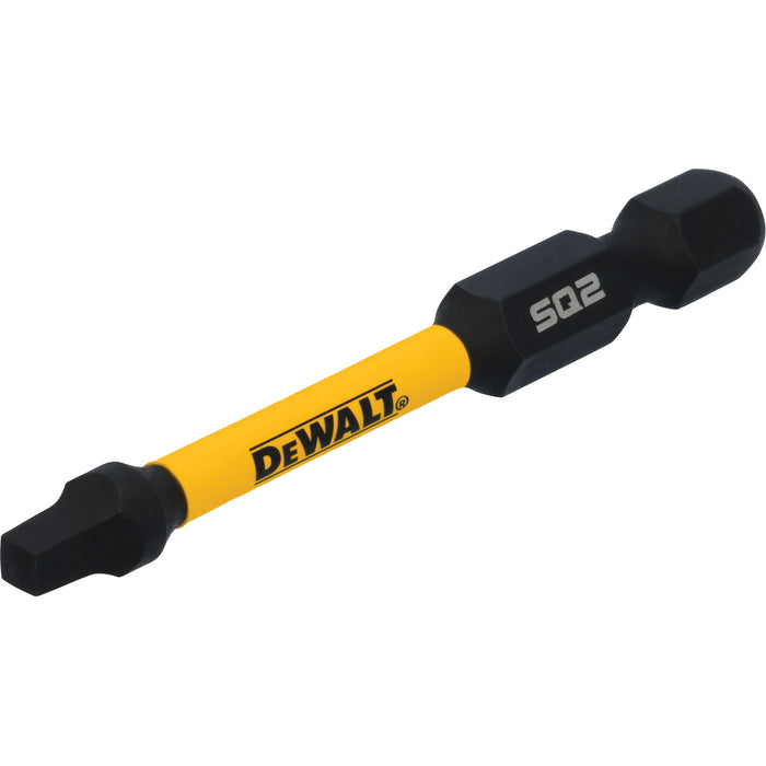 15-Piece Impact Ready Tic-Tac Screw Bit Set, Square, #2 Tip, 1/4" Drive Size, 2" Length