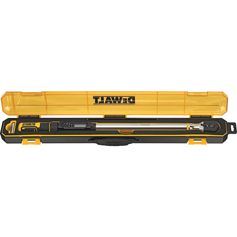 Torque Wrench, Electronic, 1/2" Square Drive, 50 - 250 ft-lbs.