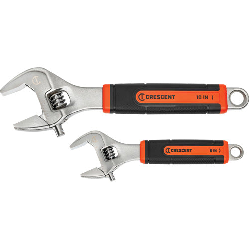Quick-Fit-Jaw Adjustable Wrench Set