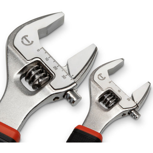 Quick-Fit-Jaw Adjustable Wrench Set