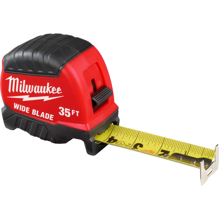 Wide Blade Tape Measure, 1-3/8" x 35'